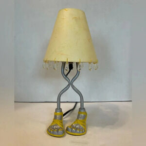 Tarogo Feet Sandals Hippie Boho Lamp Night Light Vintage 90’s